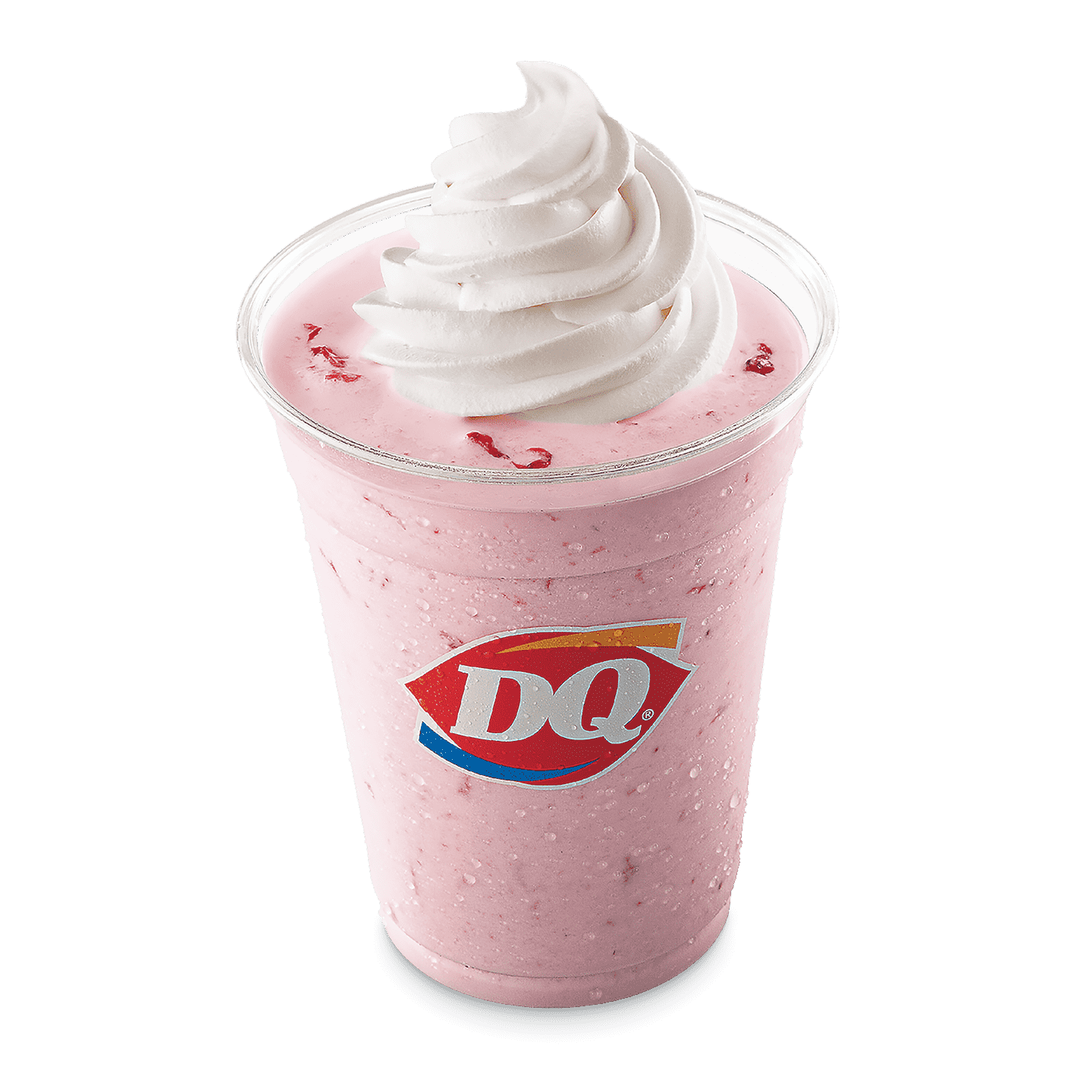 Strawberry shake or malt