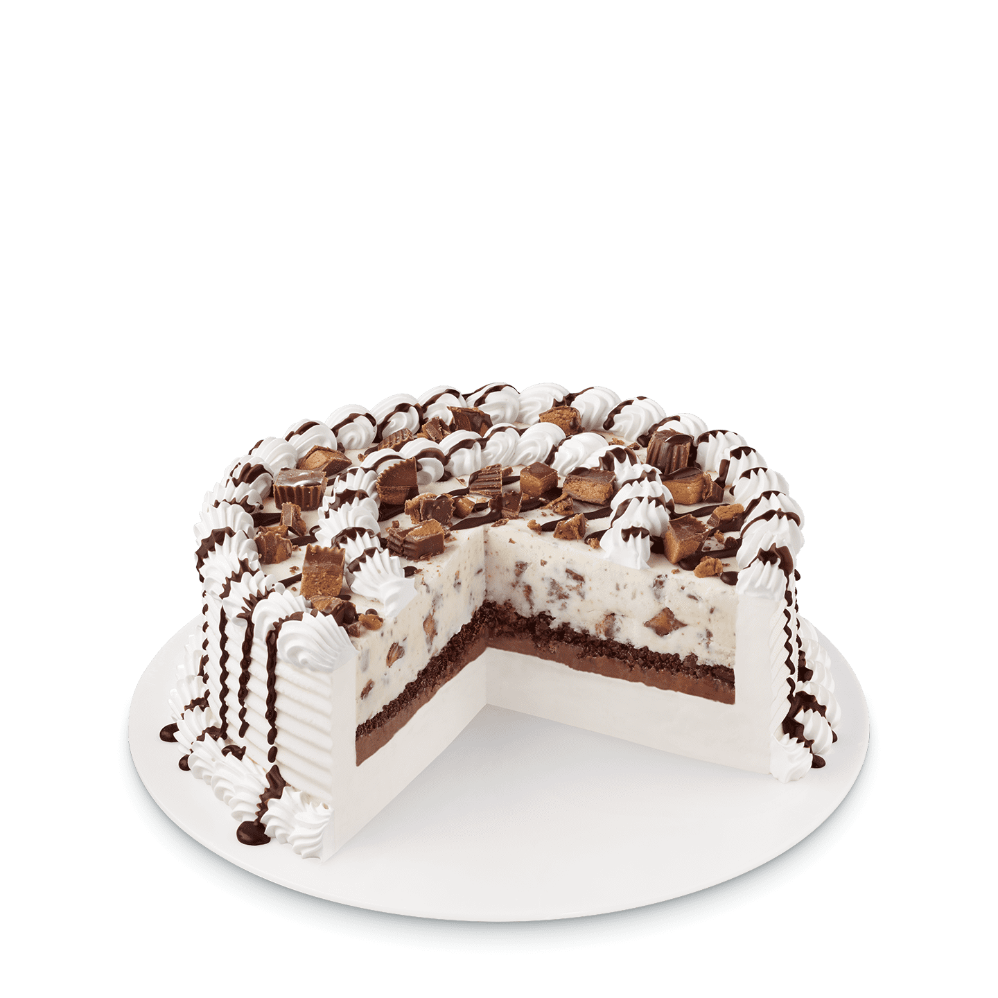 Reese's Peanut Butter Cups Blizzard Cake