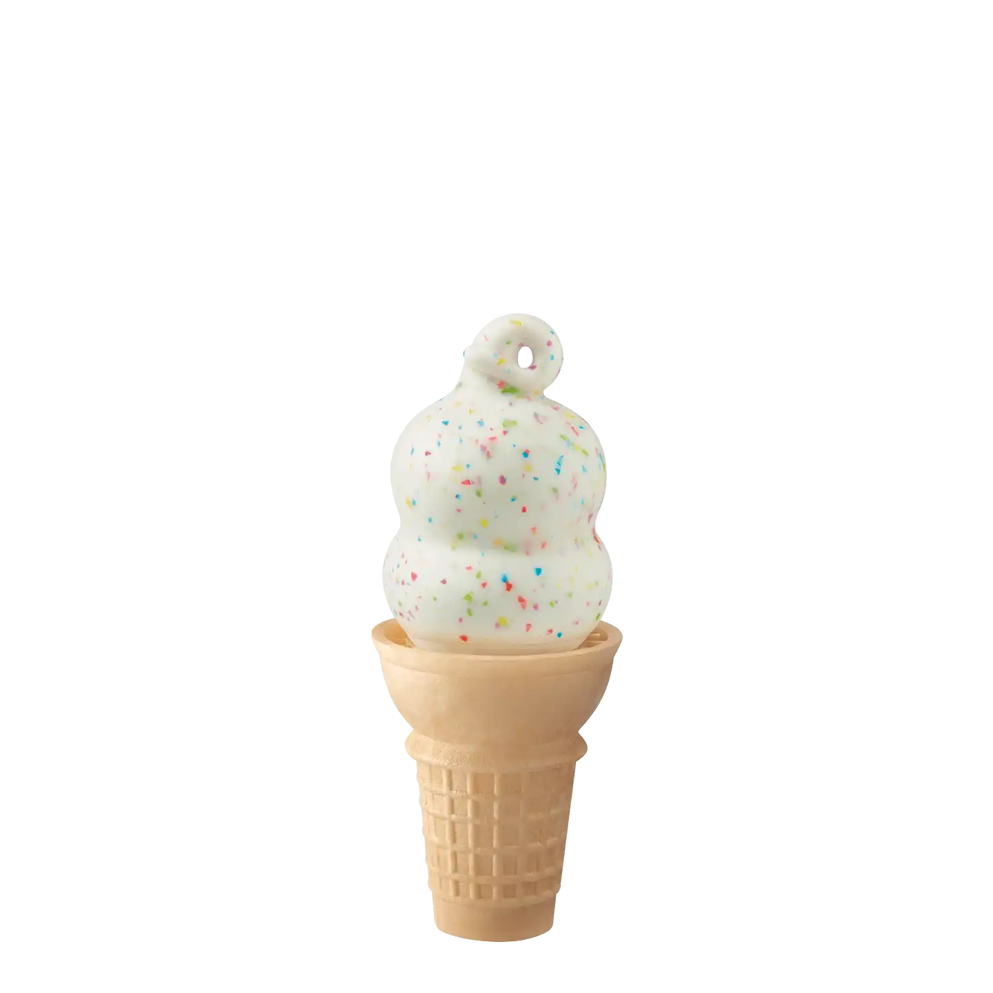 Confetti Cake Dipped Cone