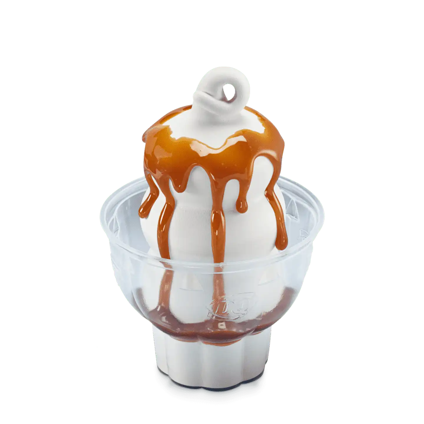 Coupe glacée au caramel