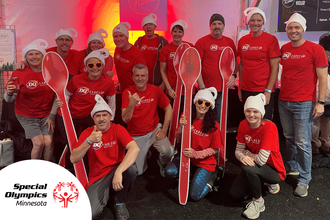 DQ Employees preparing for the 2022 Polar Plunge
