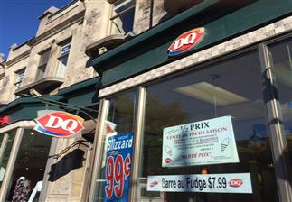 Dairy Queen Store Promo
