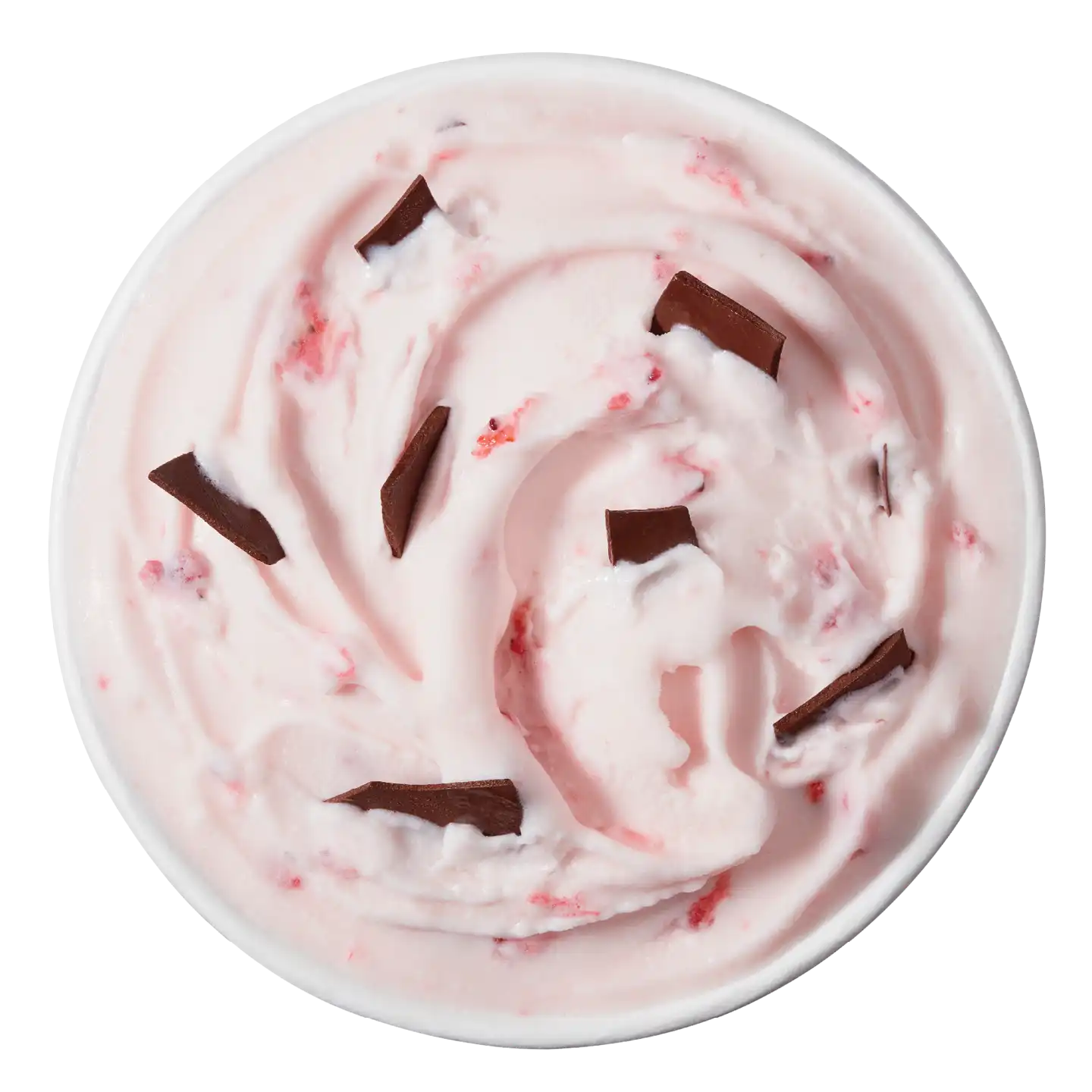 Choco-dipped Strawberry Blizzard Treat