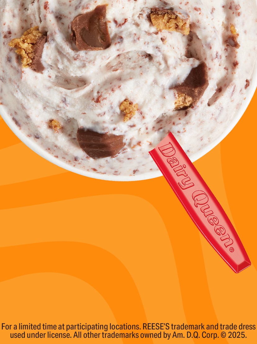 Reese's Caramel Craze Blizzard Treat
