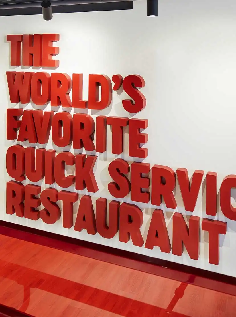 DQ headquarters mural