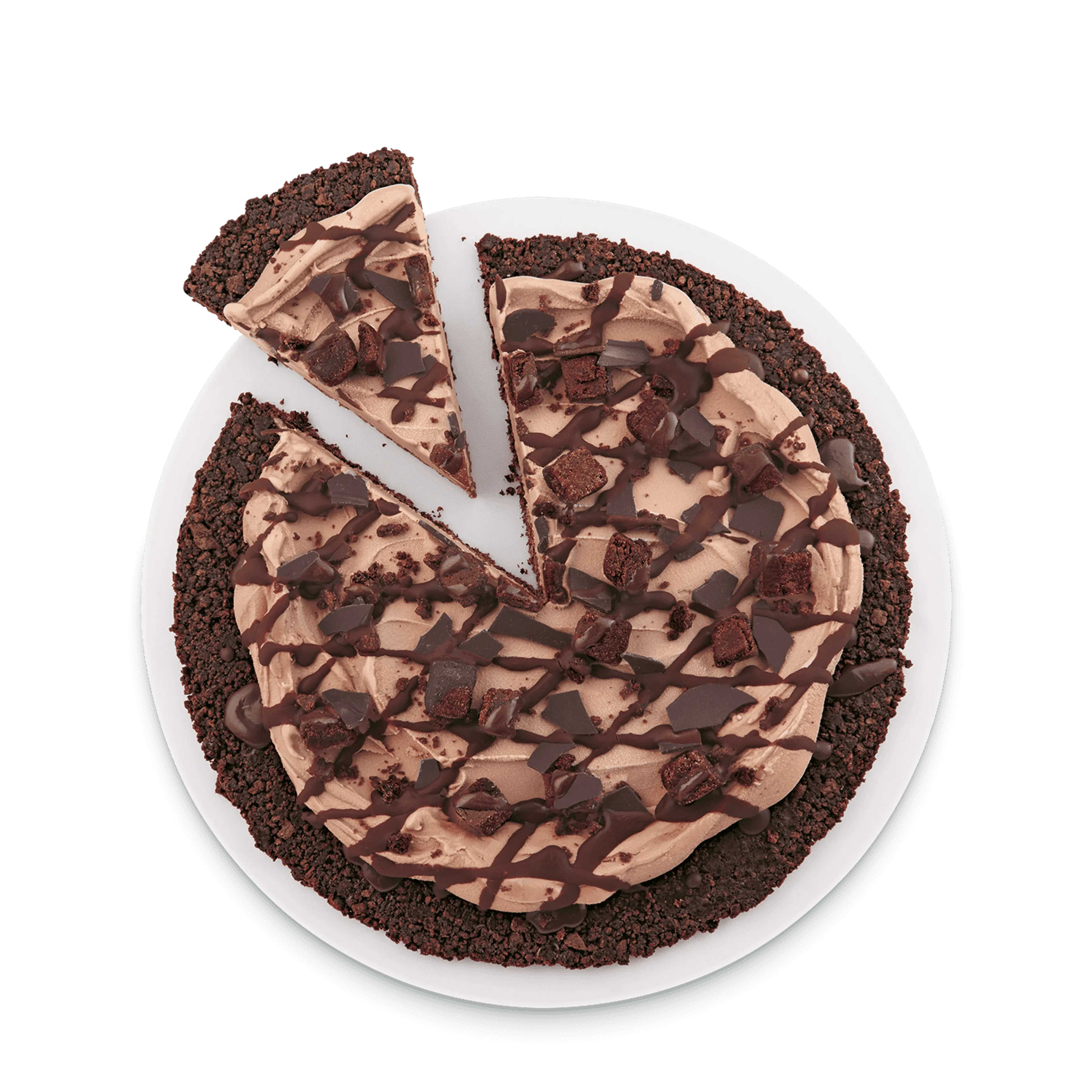 Choco Brownie Treatzza Pizza