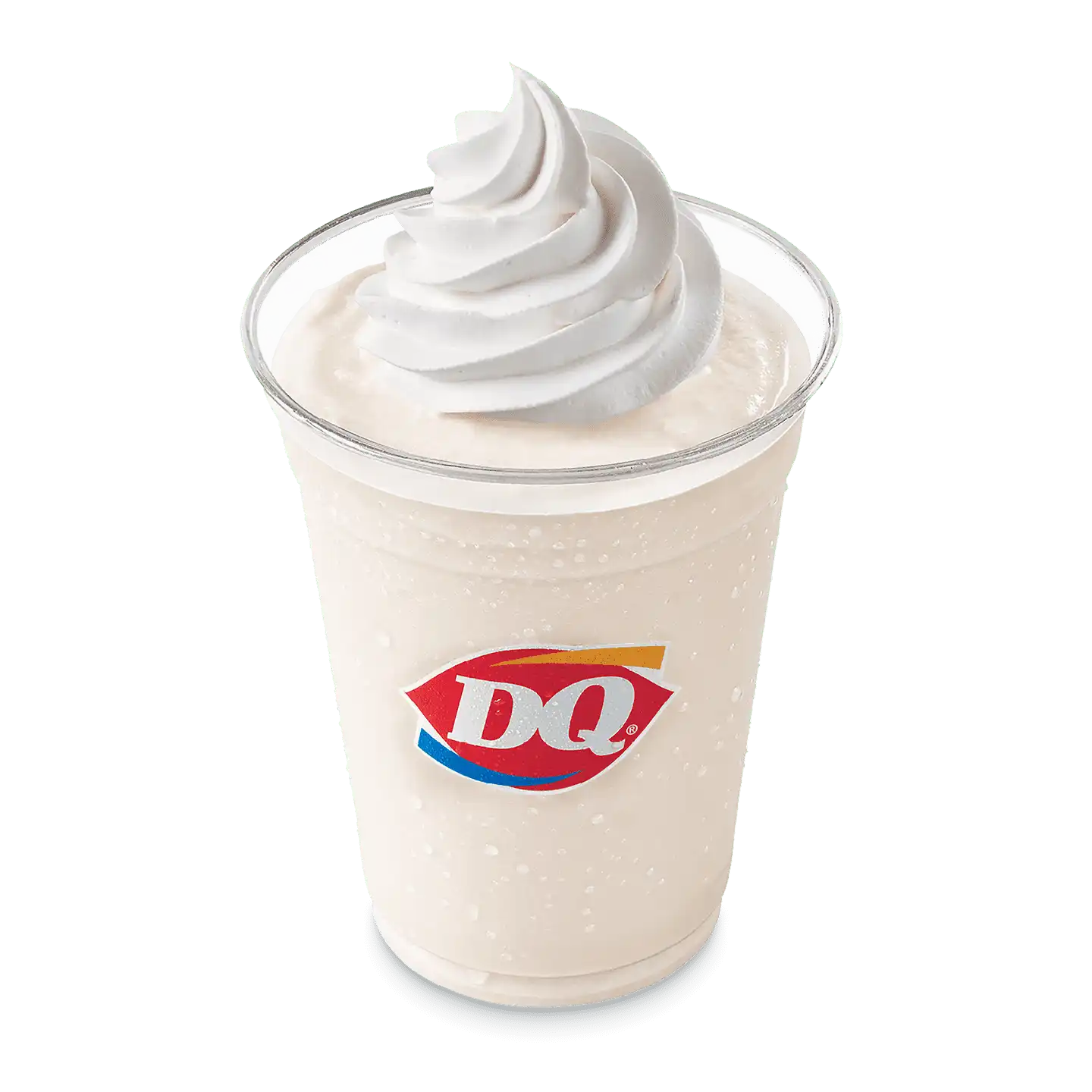 Vanilla shake or malt with whipped topping