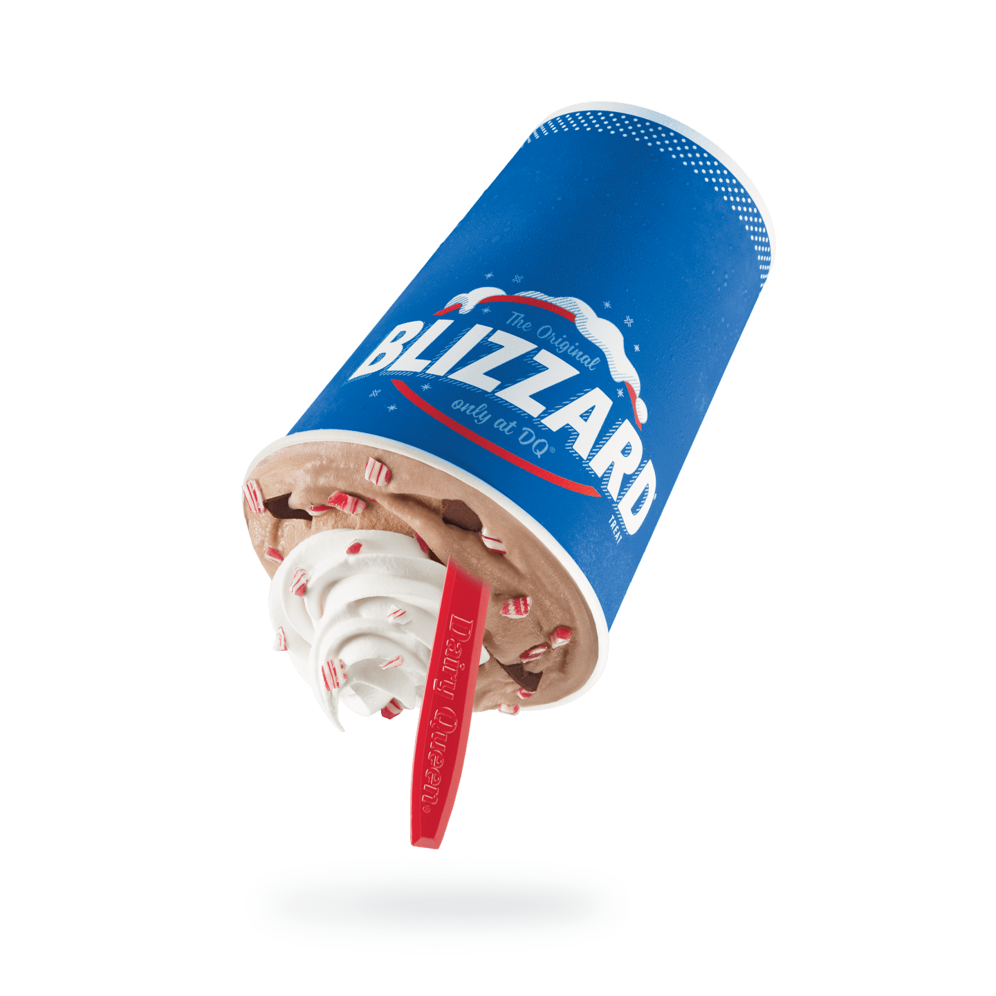 DQ Peppermint Hot Cocoa Blizzard Treat