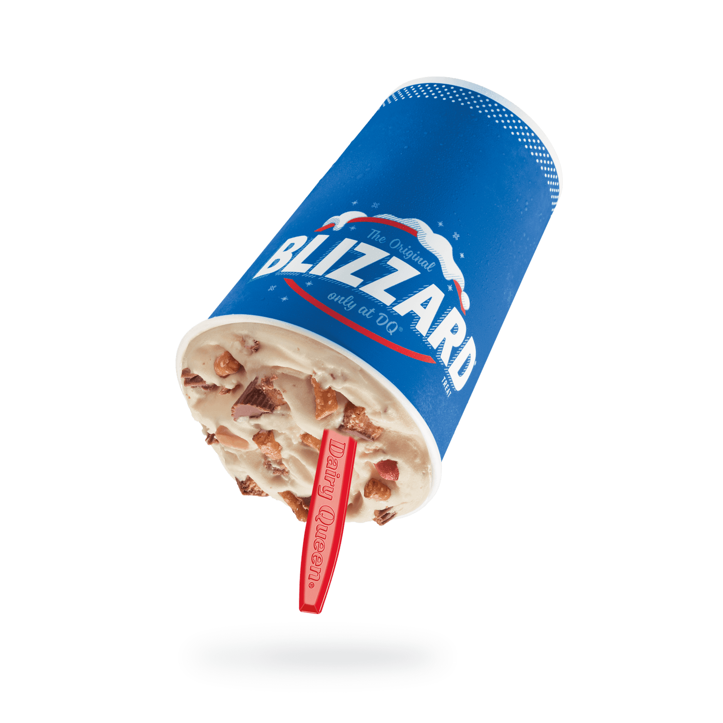 Reese's Caramel Pretzel Blizzard Treat
