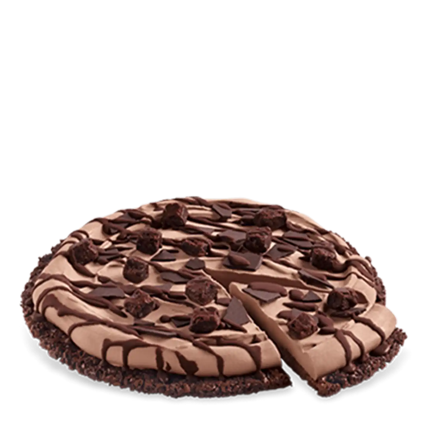 Treatzza Pizza Brownie au chocolat