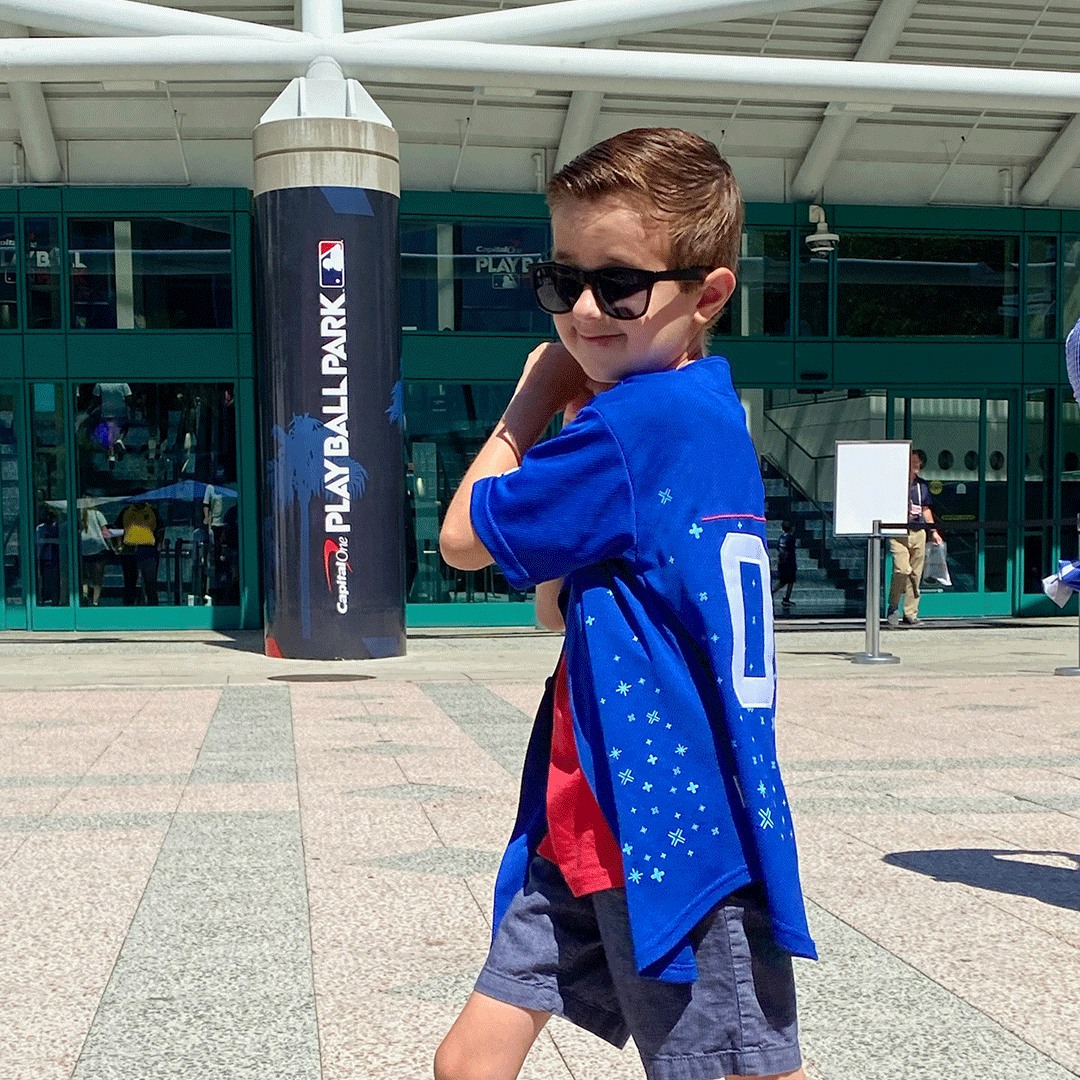 Elliot at the All Star Game