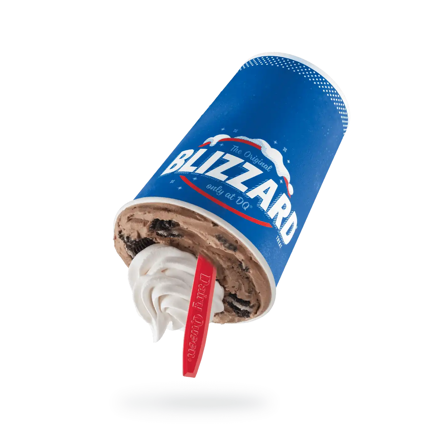 Dessert Blizzard Oreo et chocolat chaud
