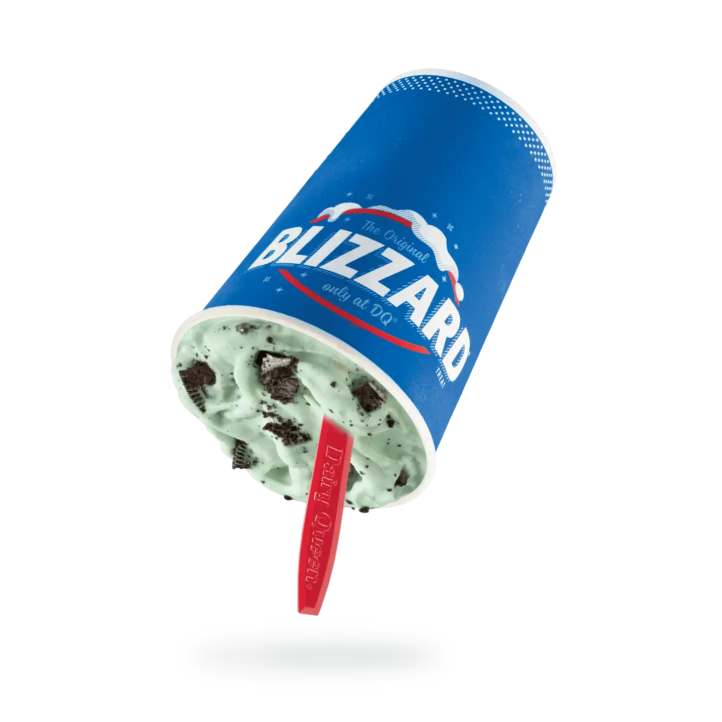 mint oreo blizzard treat