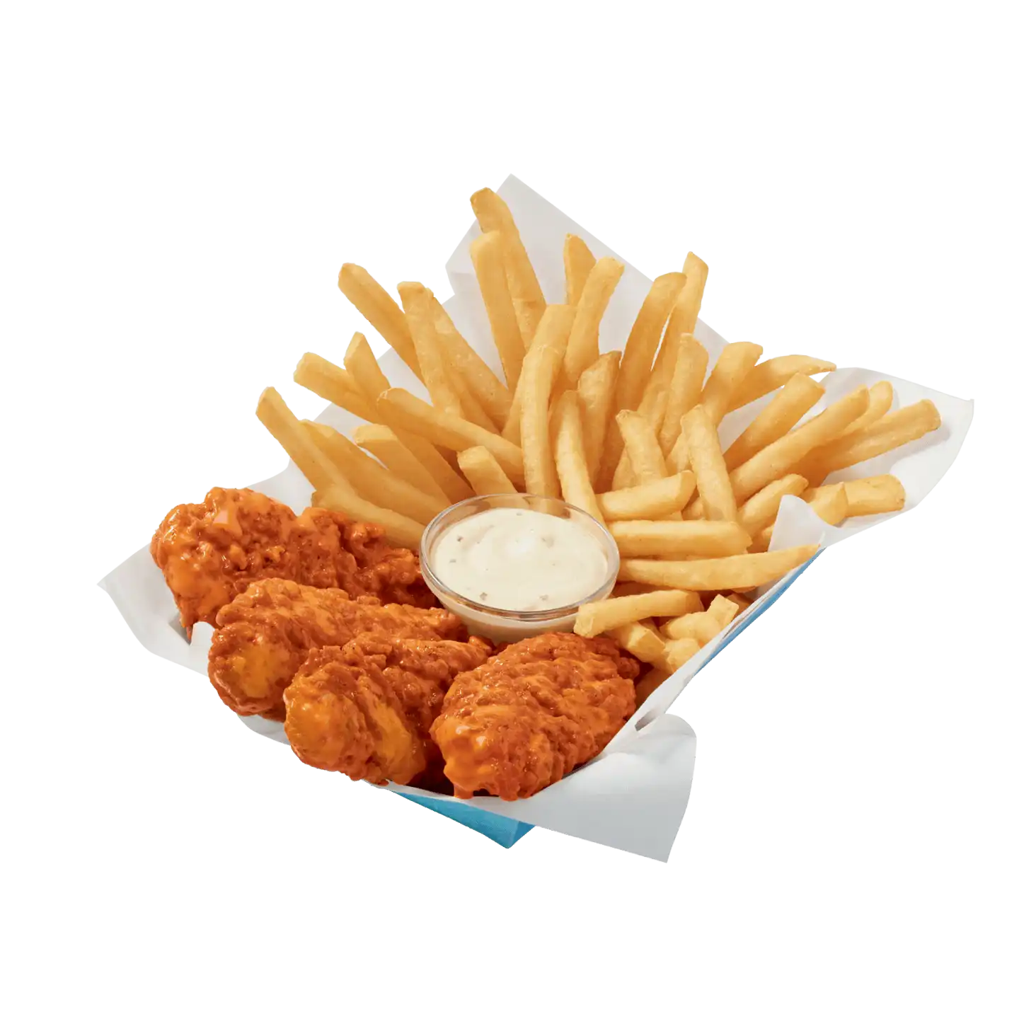 DQ Sauced & Tossed Buffalo Chicken Strip Basket