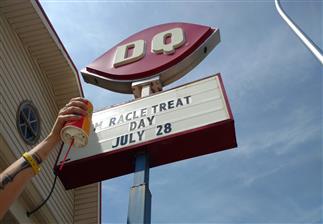 Dairy Queen Store Promo