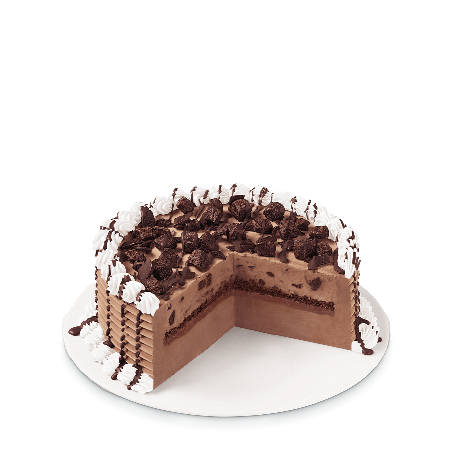 choco brownie blizzard cake