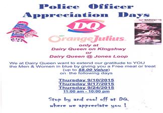 Dairy Queen Store Promo