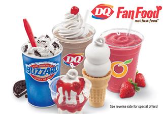 Dairy Queen Store Promo