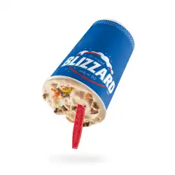 Reese's Pieces Cookie Dough Blizzard Treat