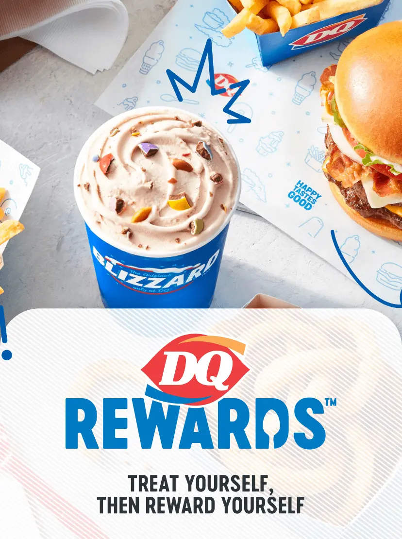 DQ Rewards. Treat yourself then reward yourself