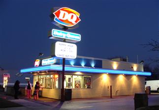 Dairy Queen Store Promo