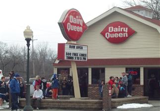 Dairy Queen Store Promo